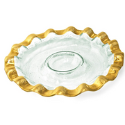 14.75" Ruffle Round Chip and Dip