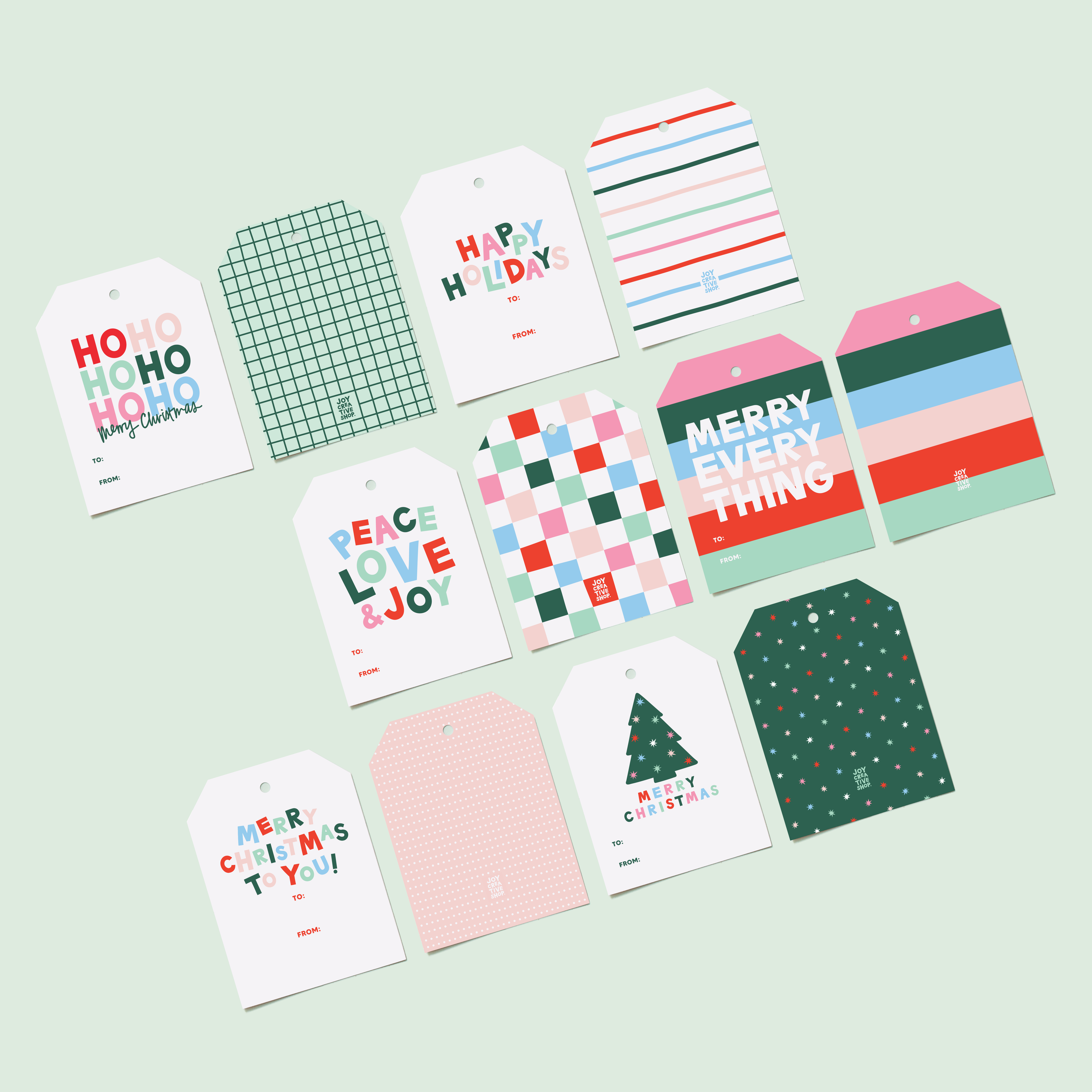 Holiday Bag of Tags