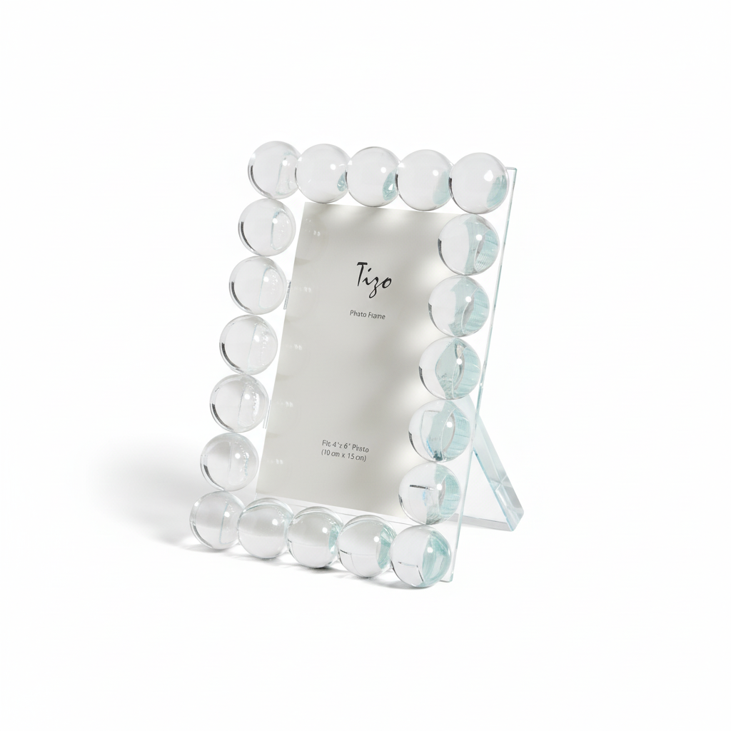 4x6 Crystal Single Bubble Frame
