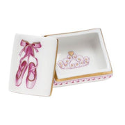 Ballerina Box Figurine