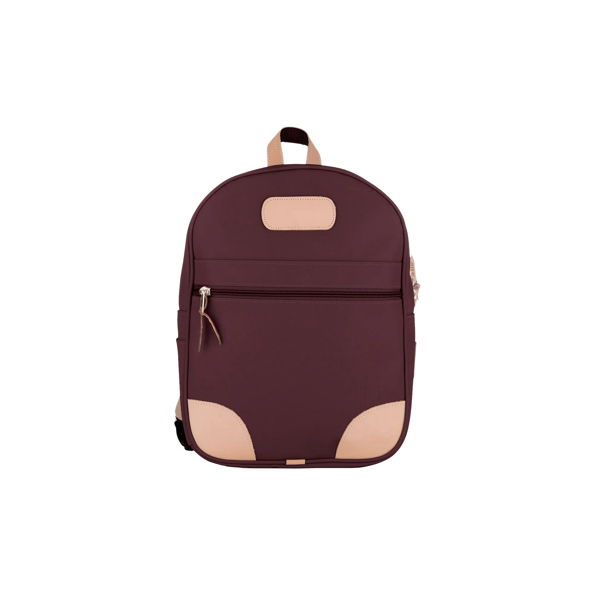Backpack Burgundy Coated Canvas