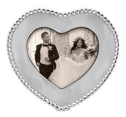 Beaded Heart Frame 4x6
