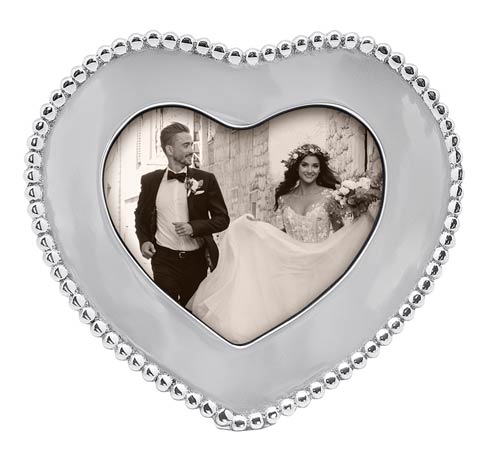 Beaded Heart Frame 4x6