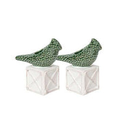 Berry & Thread Bird Topiary Candlesticks Set of 2