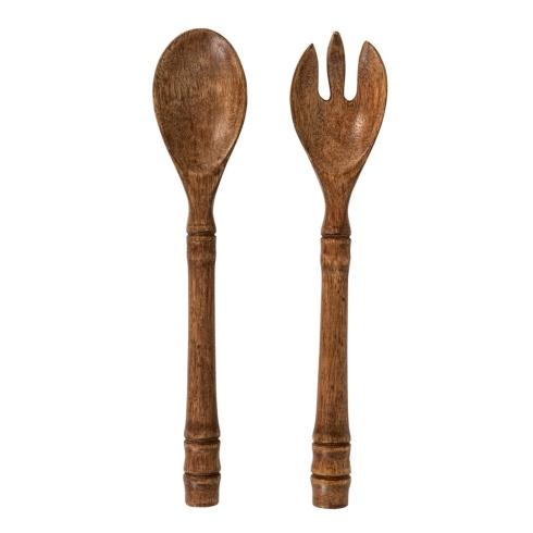 Bilbao Wood Salad Servers