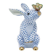 Bunny with Butterfly Figurine