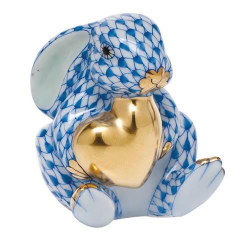 Bunny with Heart Figurine