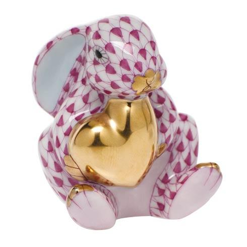 Bunny with Heart Figurine