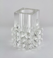 "Balls" Crystal Bud Vase