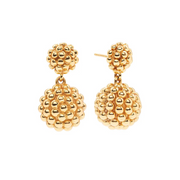 Berry Double Drop Earrings