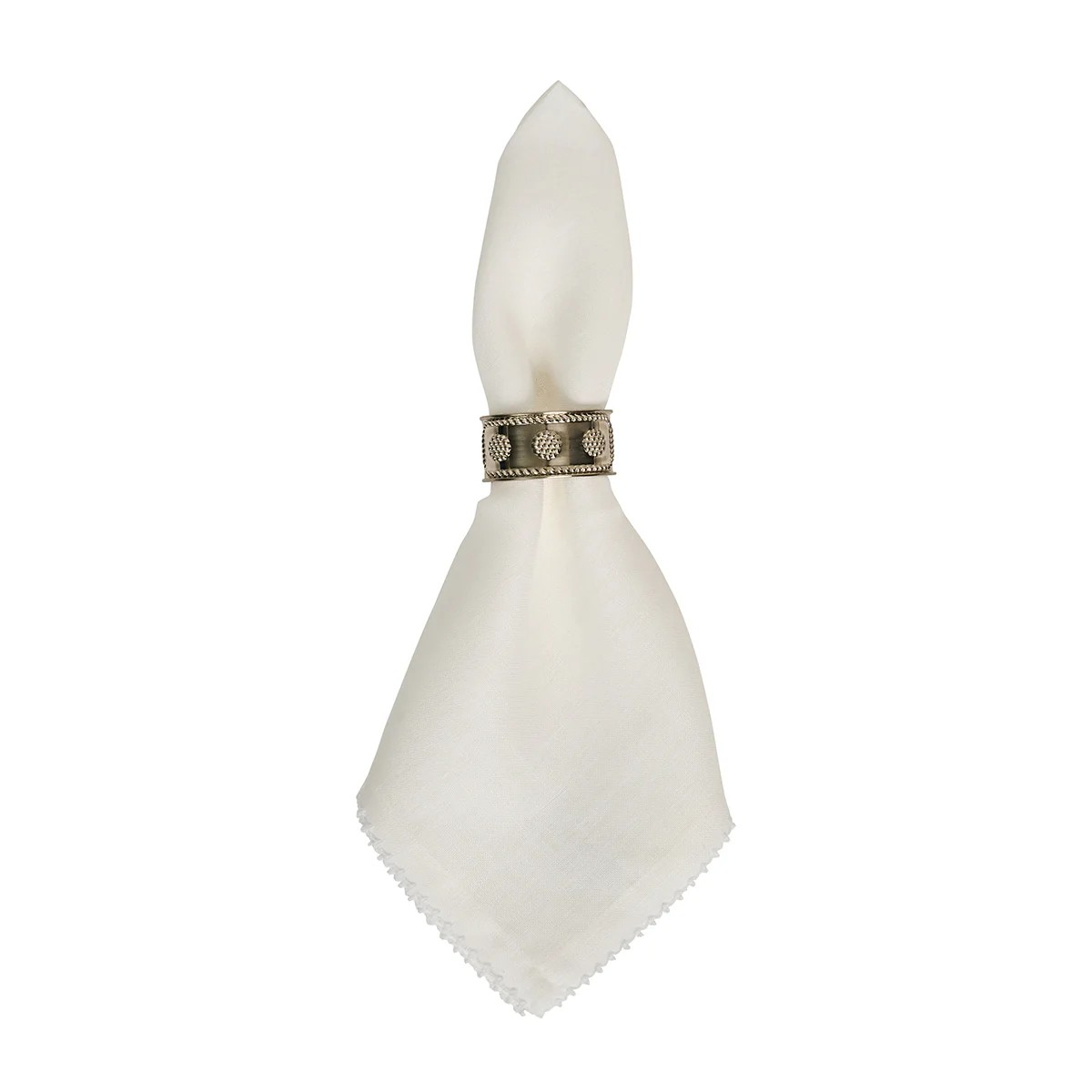 Berry Scallop Napkin Set/4