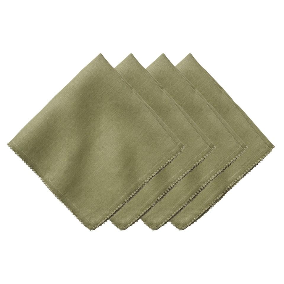 Berry Scallop Napkin Set/4