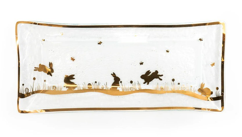 Bunny Rectangular Tray