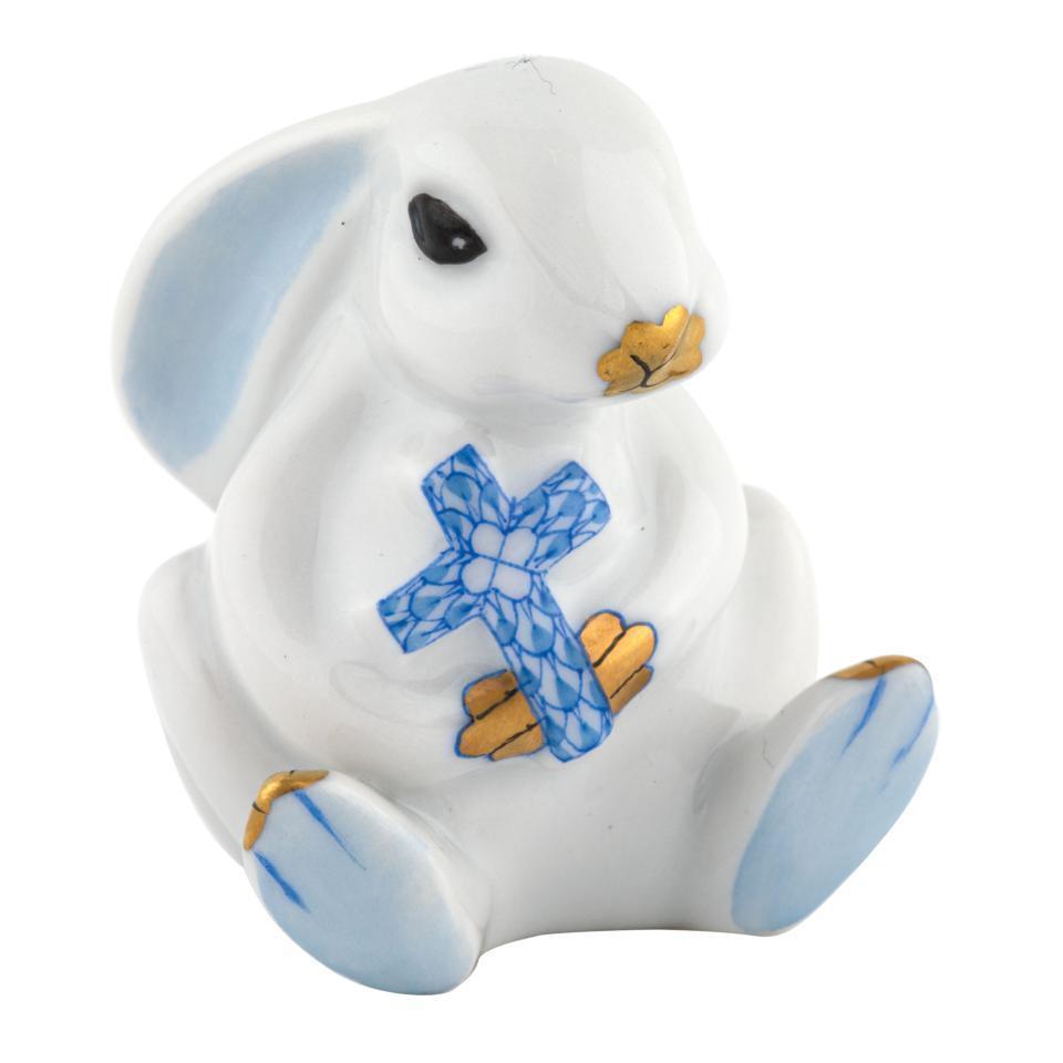 Bunny with Cross with Figurine