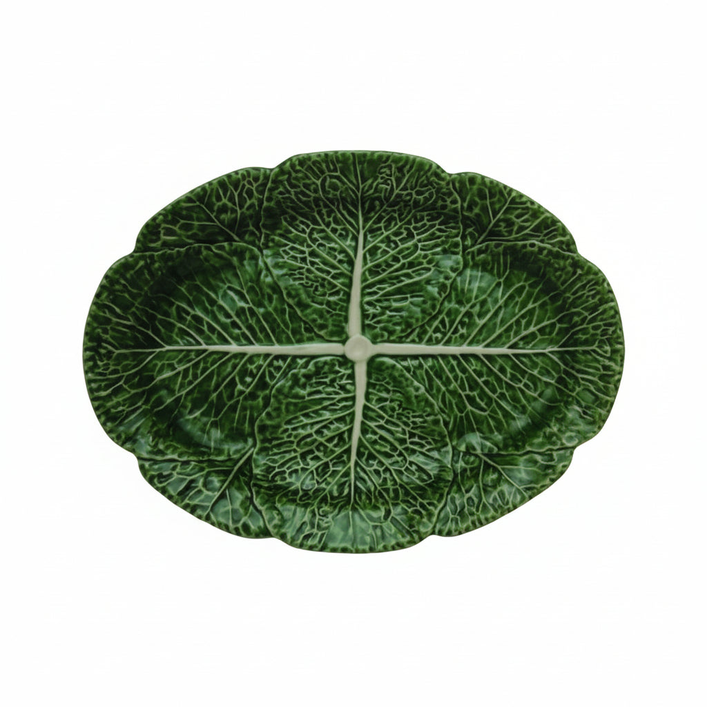 Cabbage Oval Platter 17"