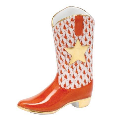 Cowboy Boot Figurine