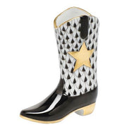 Cowboy Boot Figurine