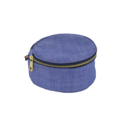 Chambray Button Jewelry Round