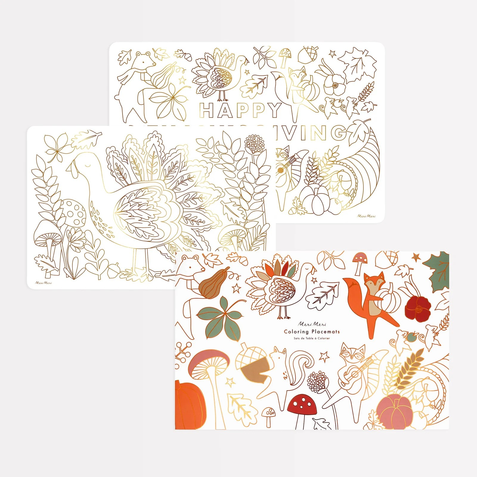 Colouring Placemats