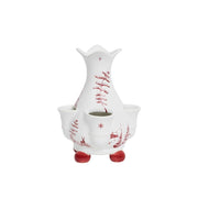 6" Ruby Frolic Tulipiere Vase