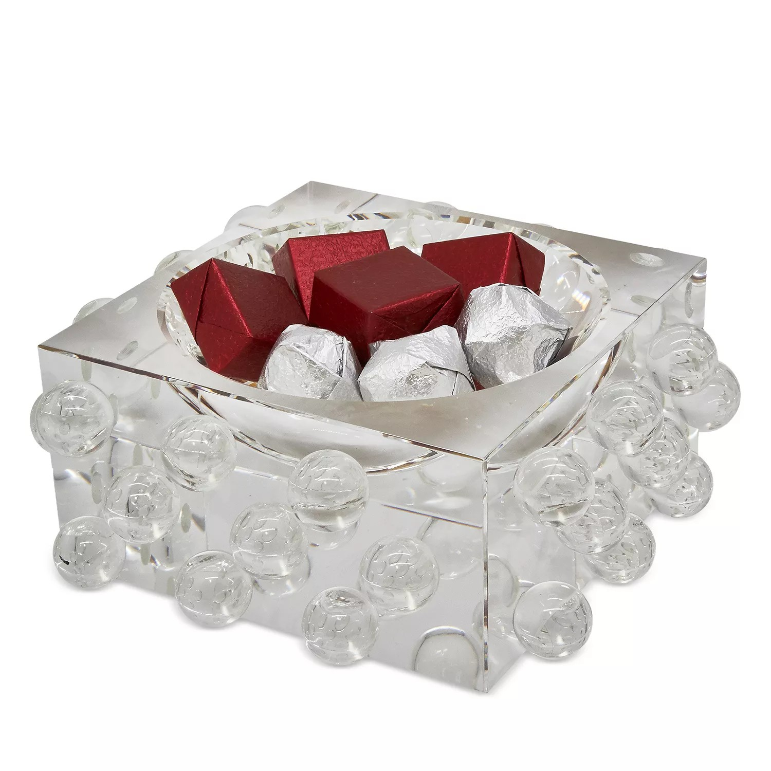 Crystal Bowl "Scattered Balls"