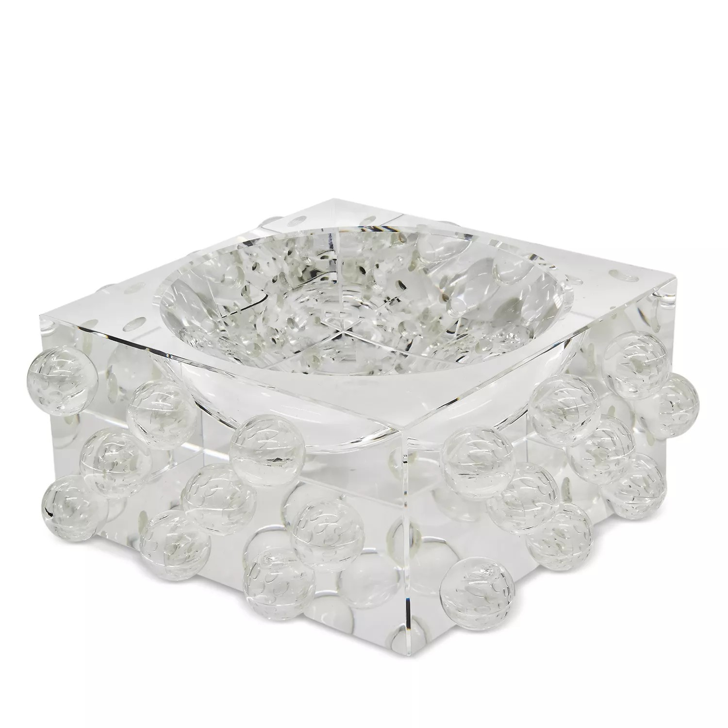 Crystal Bowl "Scattered Balls"