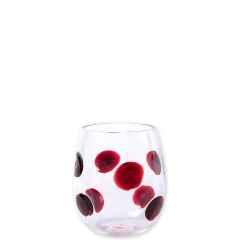 Drop Stemless Wine Glass