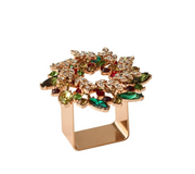 Gem Wreath S/4 Napkin Ring