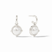 Honeybee Silver Hoop & Charm Earring