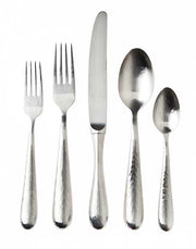 Florence Hammered Satin Five Piece Place Setting