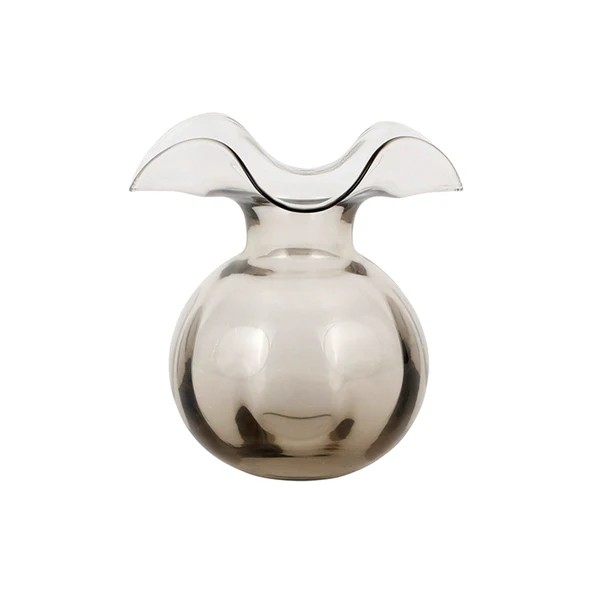 Hibiscus Glass Bud Vase