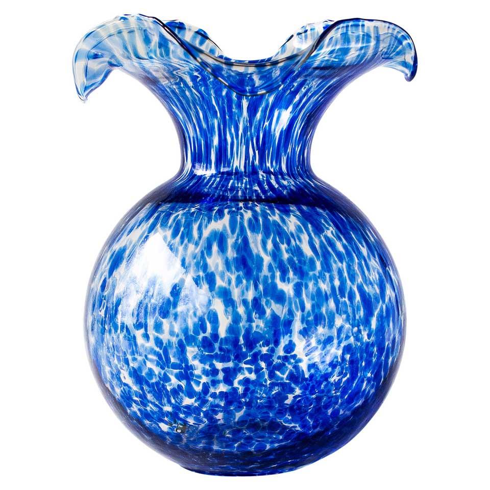 Hibiscus Large Fluted Vase