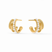 Hydra Gold Triple Hoop
