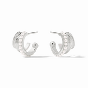 Hydra Silver Triple Hoop