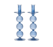 Iris Tall Candlestick S/2