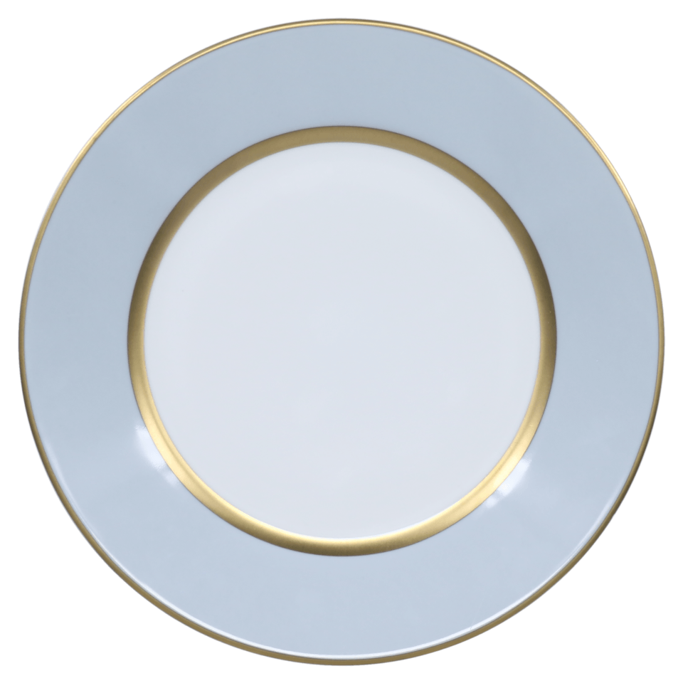 MAK Grey/Gold Dessert Plate