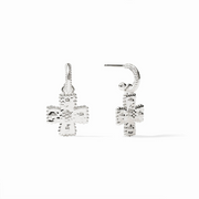 Malta Canterbury Hoop & Charm Earring