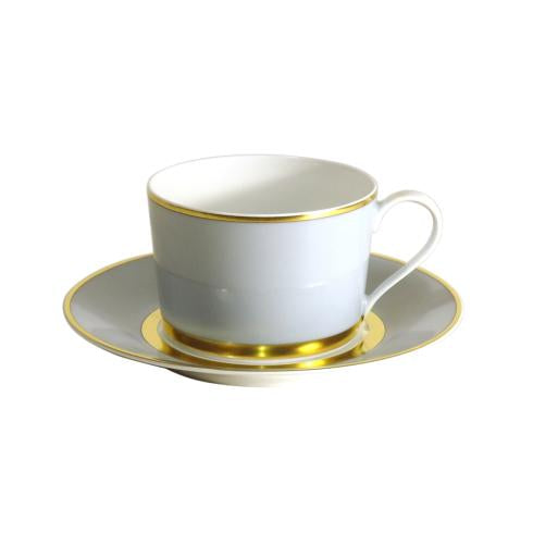 MAK Grey/Gold Tea Cup