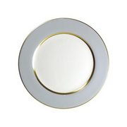 MAK Grey/Gold Dinner Plate
