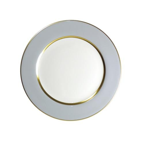 MAK Grey/Gold Dinner Plate