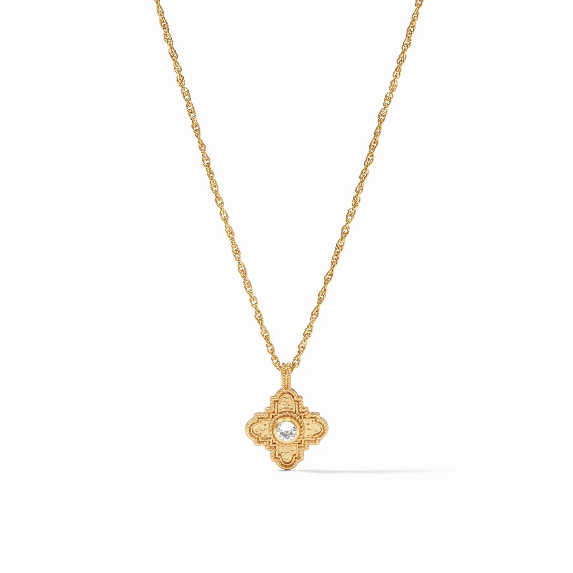 Malta Gold Theodora Hoop & Charm Earring