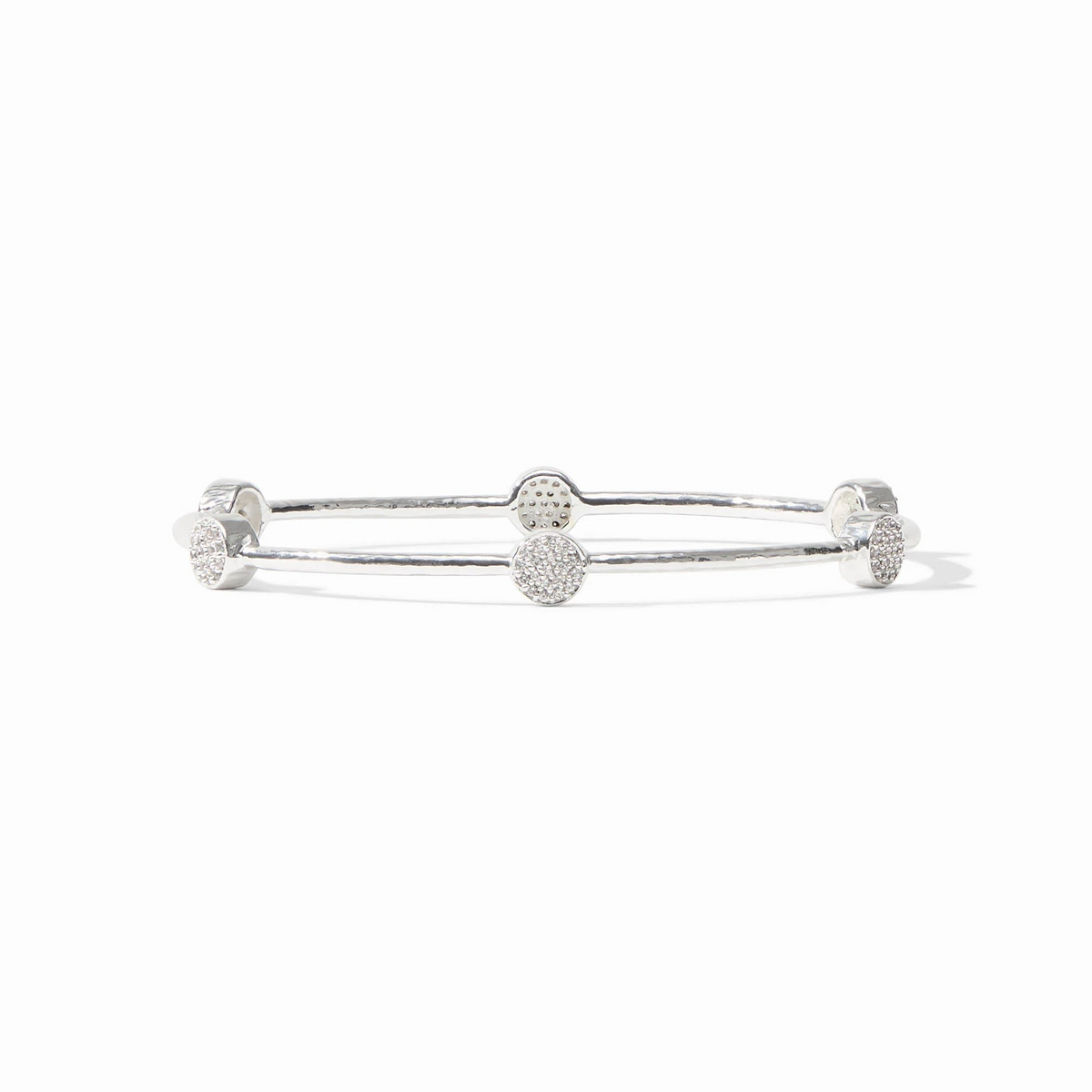 Milano Luxe Silver Bangle