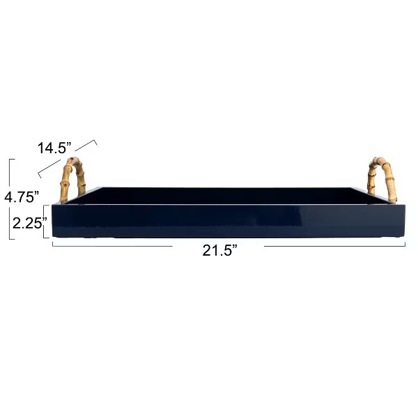 Navy Tray 21.5"