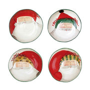 Old St Nick Pasta Bowls Assorted Set of 4