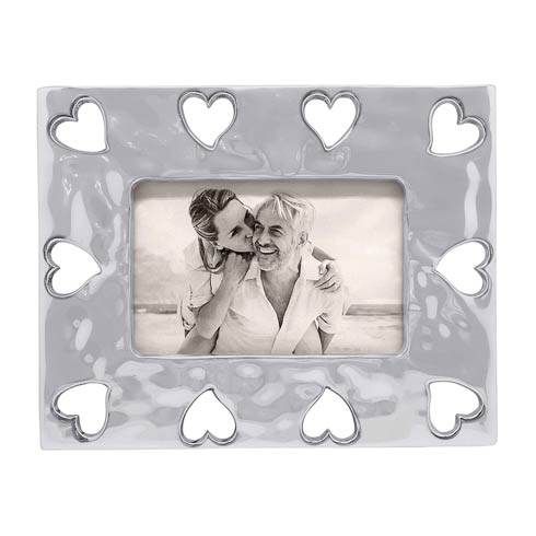 Open Heart Border Frame 4x6