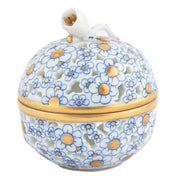 Openwork Ball with Bud Figurine