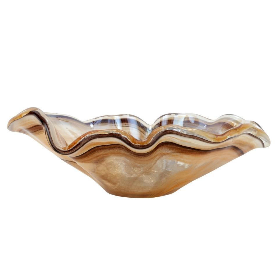 Onda Glass Large Bowl