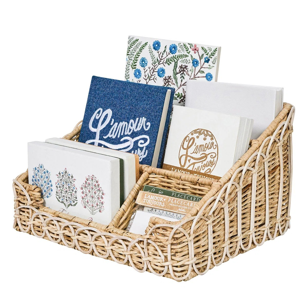 Rattan Stationery Holder