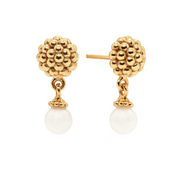 Pearl Berry Drop Earrings