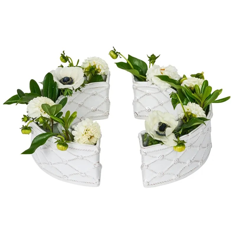 Berry & Thread Petite Parterre Garden Half Circle Vase S/2